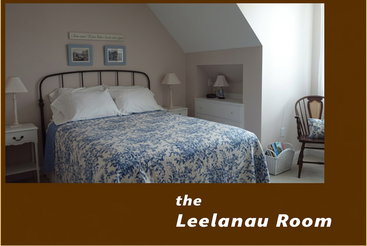 The Leelanau Room at Inn The Pines Bed and Breakfast in Lake Leelanau Michigan